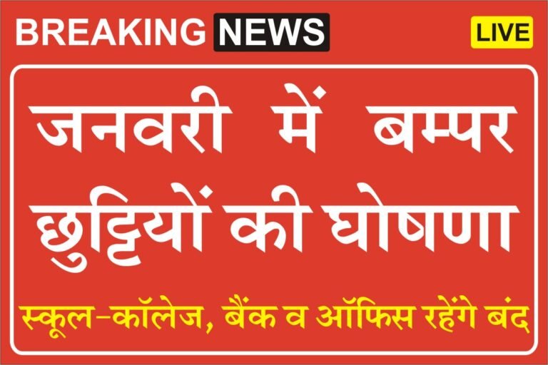 Public Holiday January 2025